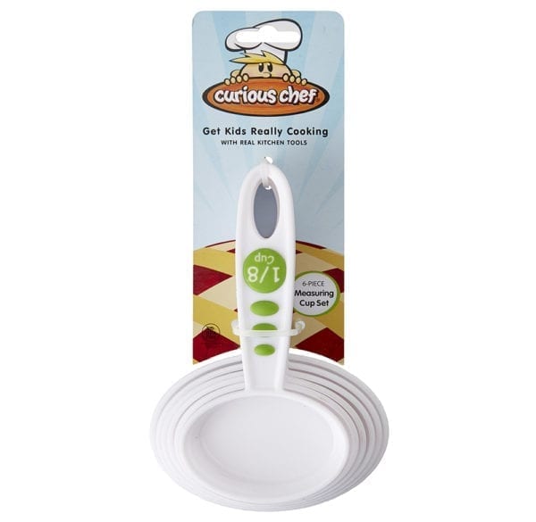 The Curious Chef Measuring Cup Set in its packaging.